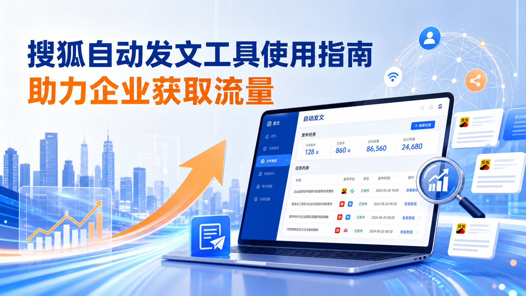 搜狐自动发文工具的使用指南:助力廊坊企业获取流量