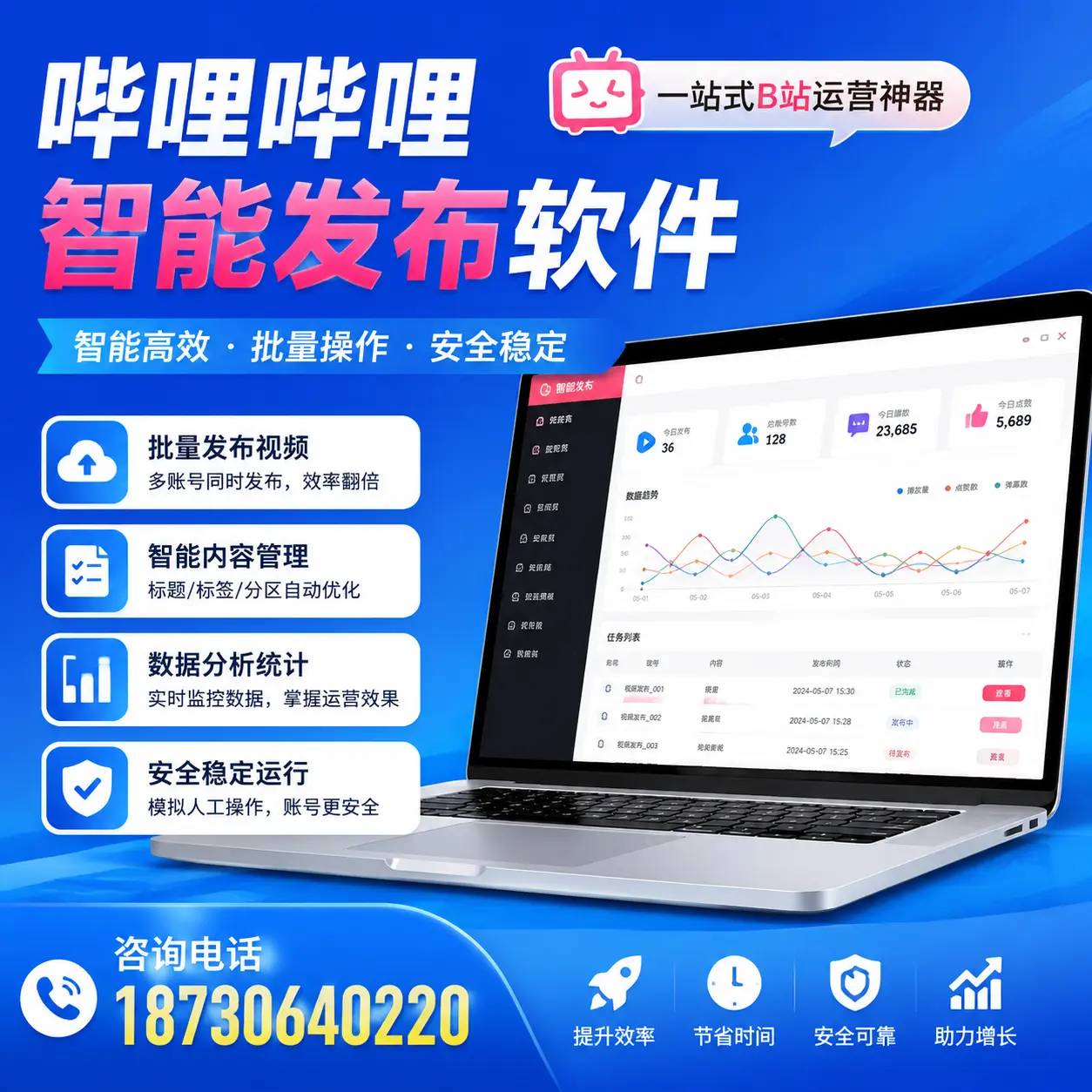 如何通过哔哩哔哩智能发布软件提升 廊坊 企业曝光率
